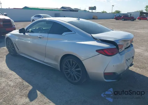 2017 Infiniti Q60 3.0T Red Sport 400 из США, поврежденный, VIN JN1FV7EK1HM610205